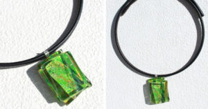 大人のガラスアクセサリー