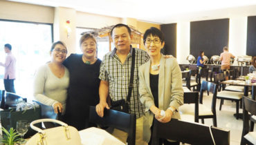 セブ島で、コムデシオ「緊張MAXです」