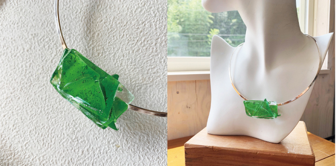 「お客様の声」MIHOさんのご縁でcomb de shioガラスを知って、、、